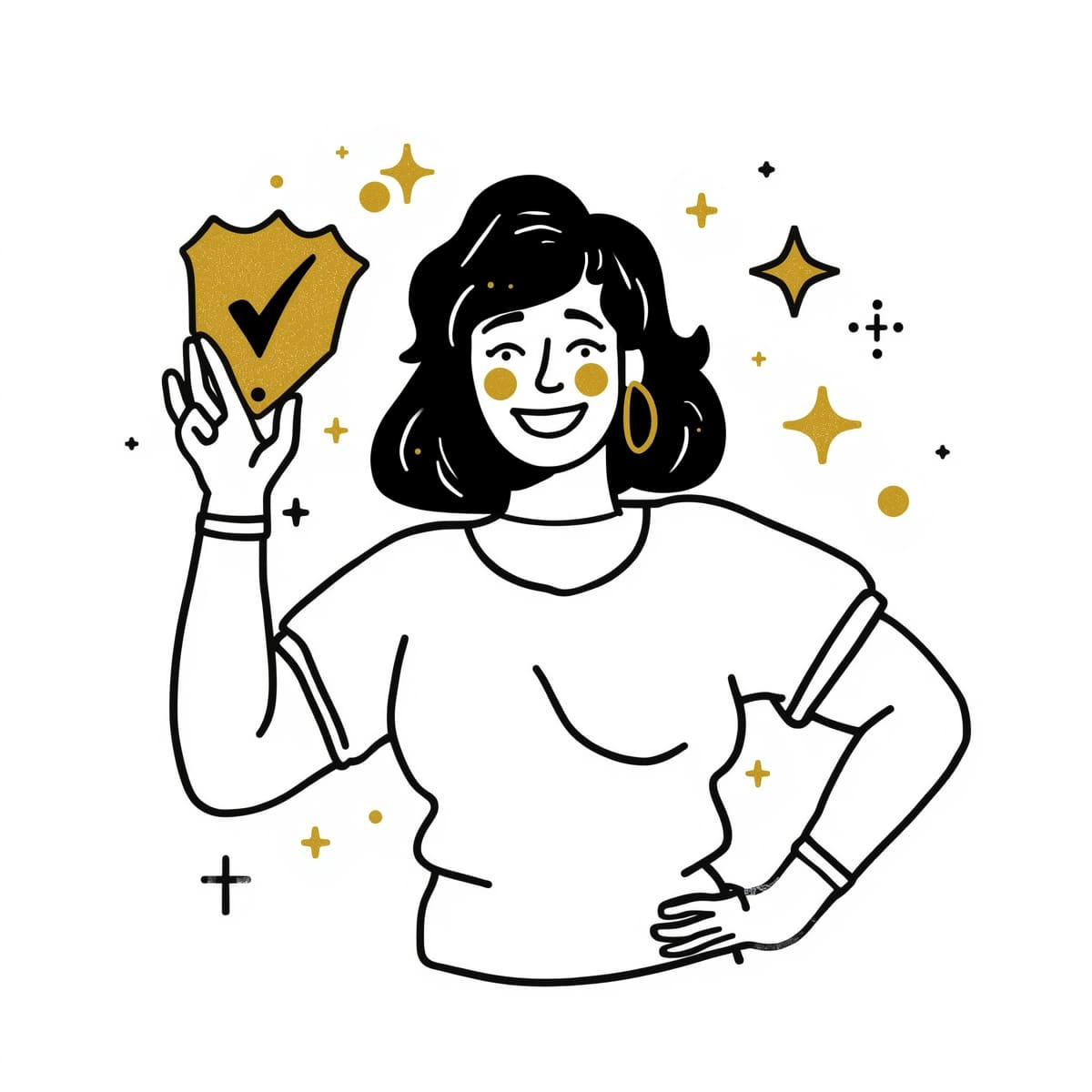 Technician shaking hands with homeowner after garage door service